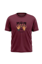 Head Up Regular Fit Cotton T-Shirt